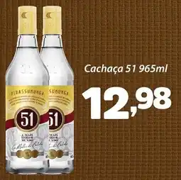 Confiança Supermercados Cachaça 51 oferta