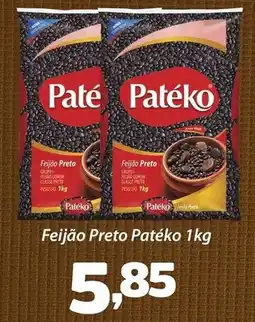 Confiança Supermercados Feijão Preto Patéko oferta