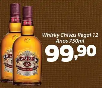 Confiança Supermercados Whisky Chivas Regal 12 Anos oferta