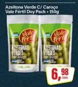 Rede Supermarket Azeitona Verde C/ Caroço Vale Fértil Doy Pack oferta