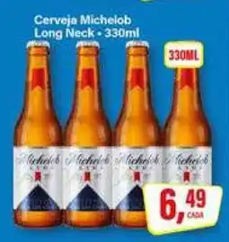 Rede Supermarket Cerveja Michelob Long Neck - 330ml oferta