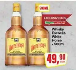 Rede Supermarket Whisky Escocês White Horse - 500ml oferta