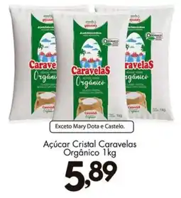 Confiança Supermercados Açúcar Cristal Caravelas Orgânico oferta