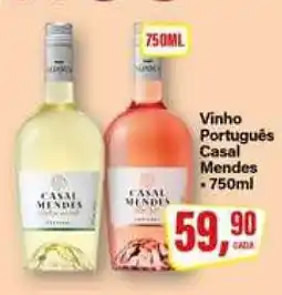 Rede Supermarket Vinho Português Casal Mendes oferta