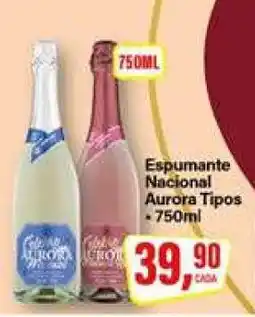 Rede Supermarket Espumante Nacional Aurora Tipos oferta