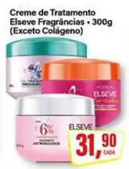 Rede Supermarket Creme de Tratamento Elseve Fragrâncias oferta