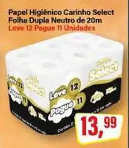 Rede Supermarket Papel Higiênico Carinho Select oferta