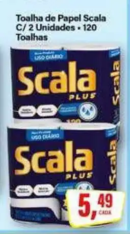 Rede Supermarket Toalha de Papel Scala oferta