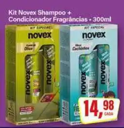 Rede Supermarket Kit Novex Shampoo + Condicionador Fragrâncias oferta