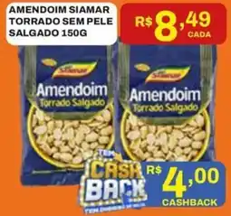 Tome Leve amendoim siamar torrado sem pele salgado oferta