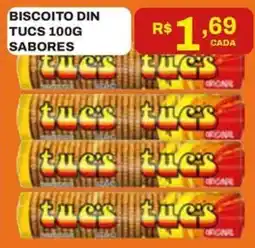 Tome Leve Biscoito din tucs 100g sabores oferta