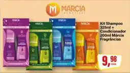 Rede Supermarket Kit Shampoo 325ml + Condicionador 200ml Márcia Fragrâncias oferta