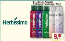 Rede Supermarket Desodorante Aerossol Herbíssimo oferta