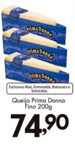 Confiança Supermercados Queijo prima donna fino oferta