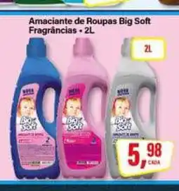 Rede Supermarket Amaciante de Roupas Big Soft oferta