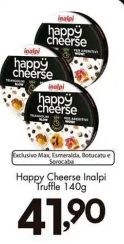 Confiança Supermercados Happy Cheese Inalpi Truffle oferta