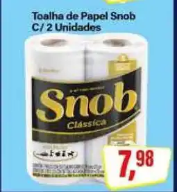 Rede Supermarket Toalha de Papel Snob C/ 2 Unidades oferta