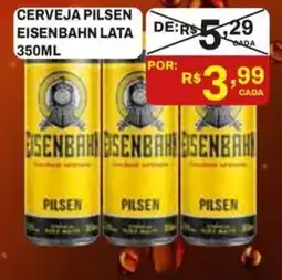 Tome Leve Cerveja pilsen eisenbahn lata oferta