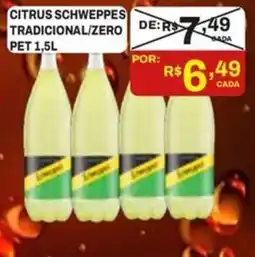 Tome Leve Citrus schweppes tradicional/zero oferta