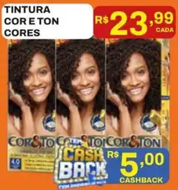 Tome Leve Tintura cor e ton cores oferta