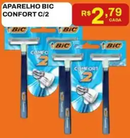Tome Leve aparelho bic confort c/2 oferta