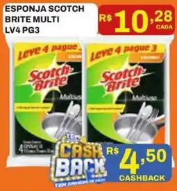 Tome Leve esponja scotch brite multi oferta