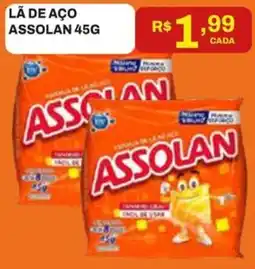 Tome Leve Lã de aço assolan oferta