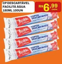 Tome Leve Copos descartáveis oferta