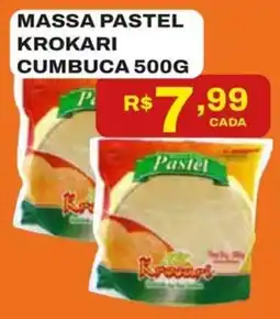 Tome Leve Massa pastel krokari cumbuca oferta