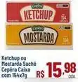 Max Atacadista Ketchup ou mostarda sache oferta