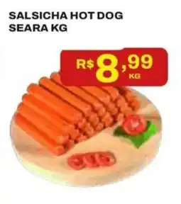 Tome Leve Salsicha hot dog seara kg oferta
