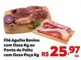 Max Atacadista Bovino - filé agulha bovino com osso oferta