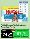 Max Atacadista Huggies - fralda tripla proteção tamanhos oferta