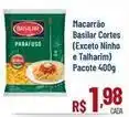 Max Atacadista Basilar - macarrão cortes (exceto ninho e talharim) oferta