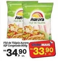 Fort Atacadista Aurora - filé de tilápia iqf congelada oferta