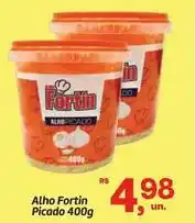 Fort Atacadista Alho fortin picado oferta