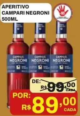 Tome Leve Aperitivo campari negroni oferta