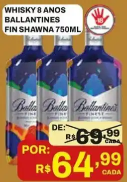 Tome Leve Whisky 8 anos ballantines fin shawna oferta