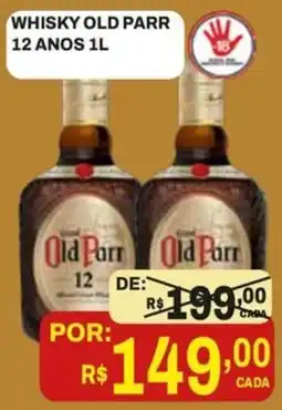Tome Leve Whisky old parr 12 anos oferta