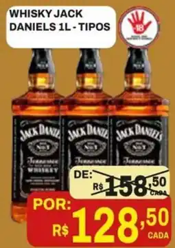 Tome Leve Whisky jack daniels 1l - tipos oferta