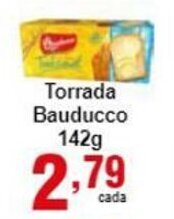 Rossi Supermercado Torrada Bauducco 142g oferta