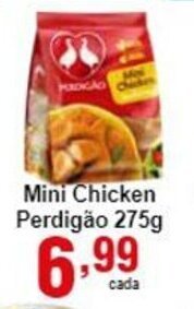 Rossi Supermercado Mini Chicken Perdigao 275g oferta