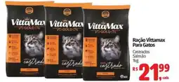 Supermercados Mateus Ração vittamax para gatos oferta