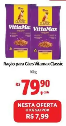 Supermercados Mateus Ração para Cães Vitamax Classic oferta