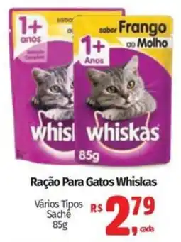 Supermercados Mateus Ração Para Gatos Whiskas oferta
