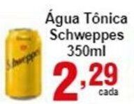 Rossi Supermercado Agua Tonica Schweppes 350ml oferta