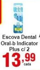 Escova Dental Oral-B Indicator Plus c/2