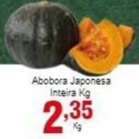 Rossi Supermercado Abobora Japonesa Inteira 1kg oferta