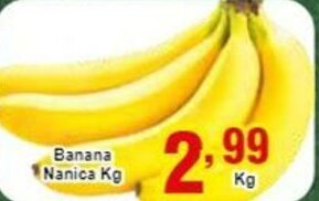 Rossi Supermercado Banana Nanica 1kg oferta