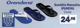 Supermercados Jau Serve Sandália Masculina Ipanema Cores oferta